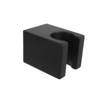 Держатель для ручного душа AQUATEK, матовый черный AQ2400MB