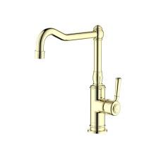 Смеситель для кухни AQUATEK, Полированное  золото AQ1580PG КЛАССИК
