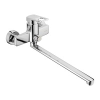 Смеситель для ванны с длинным изливом Z-формы Swedbe 2050