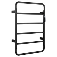 Полотенцесушитель электрический WONZON & WOGHAND WISMAR, Черный матовый (WW-AL201-MB)