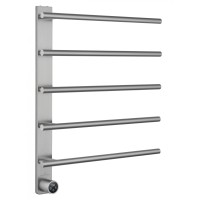 Полотенцесушитель электрический WONZON & WOGHAND NÜRNBERG, Брашированный никель (WW-AL345-BR)