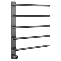 Полотенцесушитель электрический WONZON & WOGHAND NÜRNBERG, Темный графит (WW-AL345-GM)