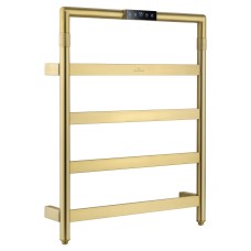 Полотенцесушитель электрический WONZON & WOGHAND KÖLN, Брашированное золото (WW-A6014-BG)