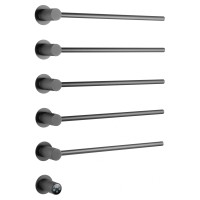 Полотенцесушитель электрический встраиваемый WONZON & WOGHAND MÜNCHEN, Темный графит (WW-A355-GM)