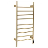 Полотенцесушитель электрический WONZON & WOGHAND BONN, Брашированное золото (WW-AL409-BG)