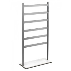 Полотенцесушитель электрический напольный WONZON & WOGHAND ESSEN, Темный графит (WW-A406-GM)