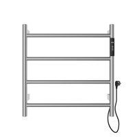 Полотенцесушитель электрический WONZON & WOGHAND BONN, Брашированный никель (WW-AL404-BR)