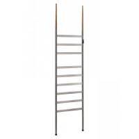 Полотенцесушитель электрический напольный WONZON & WOGHAND BREMEN, Темный графит (WW-A207-GM)