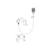 Смеситель для ванны с душем WONZON & WOGHAND CUBE 2.0, Хром (WW-88037068-CR)