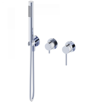 Смеситель для душевой системы встраиваемый WONZON & WOGHAND STICK, Хром (WW-838017-CR)