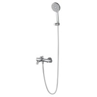 Смеситель для ванны с душем WONZON & WOGHAND STICK, Хром (WW-88639017-CR)