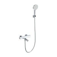 Смеситель для ванны с душем и термостатом WONZON & WOGHAND STAY 2, Хром (WW-B2016-A1-CR)