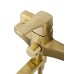 Смеситель для ванны WONZON & WOGHAND FLEX, Брашированное золото (WW-639906-BG)