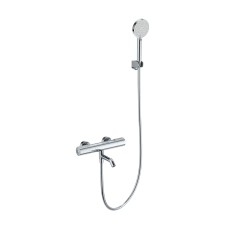 Смеситель для ванны с душем и термостатом WONZON & WOGHAND INN 2, Хром (WW-A2006-A1-CR)