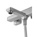 Смеситель для ванны с душем WONZON & WOGHAND DIAMOND, Брашированный никель (WW-88639011-BN)