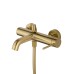 Смеситель для ванны с душем WONZON & WOGHAND STICK, Брашированное золото (WW-88639017- BG)