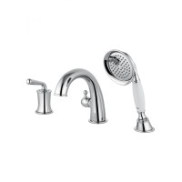 Смеситель на борт ванны WONZON & WOGHAND STEAM, Хром (WW-88659008-CR)