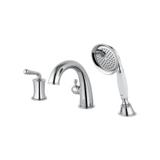 Смеситель на борт ванны WONZON & WOGHAND STEAM, Хром (WW-88659008-CR)