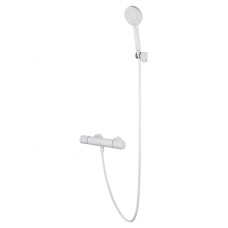 Смеситель для душа с термостатом WONZON & WOGHAND INN 2, Белый матовый (WW-A2006-A-MW)