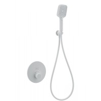 Смеситель для душа с термостатом встраиваемый WONZON & WOGHAND, Белый матовый (WW-D1017-A-MW)