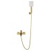 Смеситель для ванны с душем WONZON & WOGHAND FLEX, Брашированное золото (WW-88037072-BG)