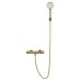 Смеситель для душа с термостатом WONZON & WOGHAND INN 6, Брашированное золото (WW-B2029-A-BG)