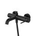 Смеситель для ванны с душем WONZON & WOGHAND STICK, Черный матовый (WW-88639017-MB)