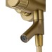 Смеситель для ванны с душем WONZON & WOGHAND CLICK, Брашированное золото (WW-FE05L221- BG)