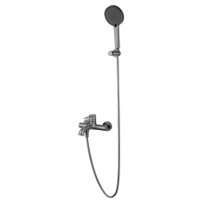 Смеситель для ванны с душем WONZON & WOGHAND TOR, Темный графит (WW-88037073-BGM)