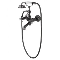 Смеситель для ванны с душем WONZON & WOGHAND RETRO, Темный графит (WW-88639020-BGM) Смеситель для ванны с душем WONZON & WOGHAND RETRO, Темный графит (WW-88639020-BGM)