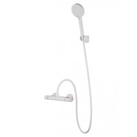 Смеситель для душа с термостатом WONZON & WOGHAND INN 5, Белый матовый (WW-B1005-A-MW)