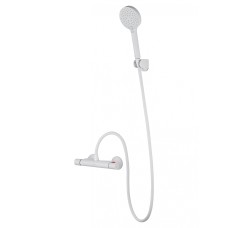 Смеситель для душа с термостатом WONZON & WOGHAND INN 5, Белый матовый (WW-B1005-A-MW)