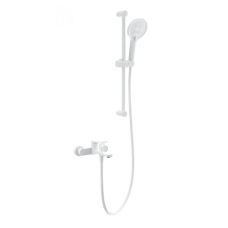 Смеситель для ванны с душевым гарнитуром WONZON & WOGHAND, Белый матовый (WW-C2036-MW)