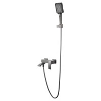 Смеситель для ванны с душем WONZON & WOGHAND FIT, Темный графит (WW-88639009-BGM)