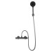 Смеситель для душа с термостатом WONZON & WOGHAND INN 5, Темный графит (WW-B1005-A-BGG)