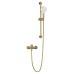 Смеситель для ванны с душевым гарнитуром WONZON & WOGHAND ALFA, Брашированное золото (WW-AE3205-BG)