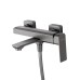 Смеситель для ванны с душем WONZON & WOGHAND DIAMOND, Темный графит (WW-88639011-BGM)