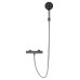 Смеситель для душа с термостатом WONZON & WOGHAND INN 3, Темный графит (WW-B2065-A-BGG)