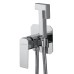 Смеситель с гигиеническим душем встраиваемый WONZON & WOGHAND DIAMOND, Хром (WW-88829011-CR)