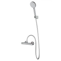 Смеситель для душа с термостатом WONZON & WOGHAND INN 5, Хром (WW-B1005-A-CR)