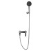 Смеситель для ванны с душем WONZON & WOGHAND BRILLIANT, Темный графит (WW-88037079-BGM)