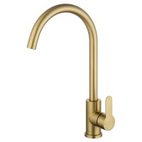 Смеситель для кухни WONZON & WOGHAND, Брашированное золото (WW-AE4554-BG)