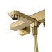 Смеситель для ванны с душем WONZON & WOGHAND DIAMOND, Брашированное золото (WW-88639011- BG)