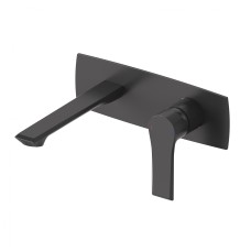 Смеситель для раковины встраиваемый WONZON & WOGHAND BRILLIANT, Черный матовый (WW-88869079-MB)