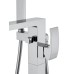 Смеситель для ванны напольного монтажа WONZON & WOGHAND FIT, Хром (WW-88649009-CR)
