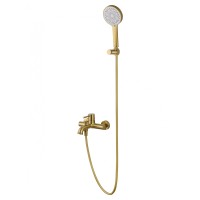 Смеситель для ванны с душем WONZON & WOGHAND TOR, Брашированное золото (WW-88037073-BG)