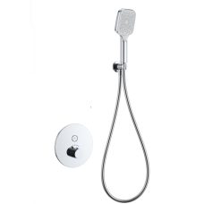 Смеситель для душа с термостатом встраиваемый WONZON & WOGHAND, Хром (WW-D1017-A-CR)