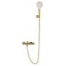 Смеситель для ванны с душем WONZON & WOGHAND STICK, Брашированное золото (WW-88639017- BG)