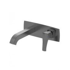 Смеситель для раковины встраиваемый WONZON & WOGHAND FLEX, Темный графит (WW-88869072-BGM)