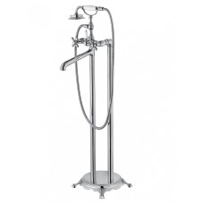 Смеситель для ванны напольного монтажа WONZON & WOGHAND RETRO, Хром (WW-88649020-CR)